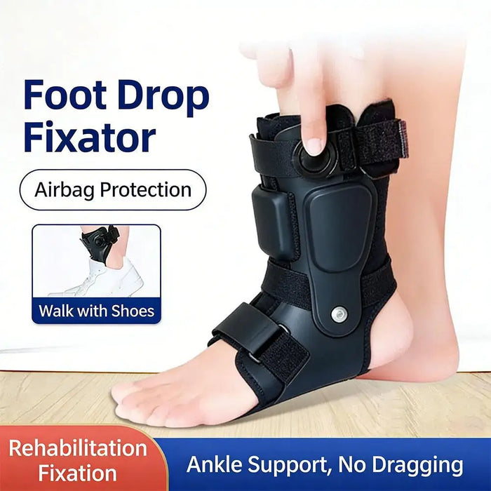 Foot Drop Orthotics Adjustable Buckle For Hemiplegia Stroke Shoes Walking AFOs Ankle Support With Comfortable Foot Ankle Support