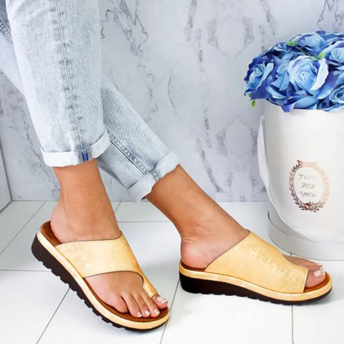 women orthopedic platform sandals