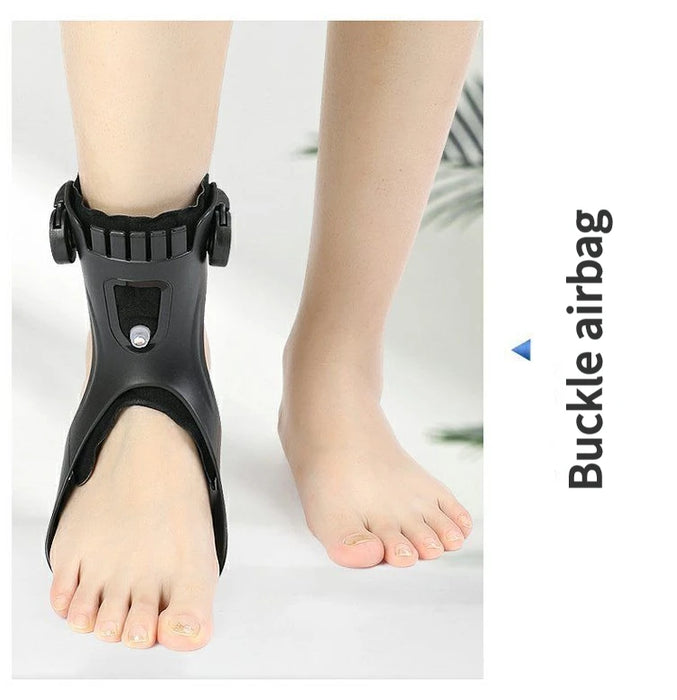 Drop Foot Brace AFO Orthosis Ankle Support with Comfortable Adjustable Buckle for Hemiplegia Stroke Walking Shoes
