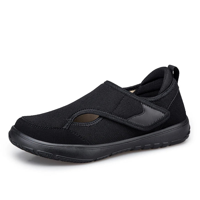 2025 Men's orthopedic wide foot swollen walking casual shoes thumb valgus adjustment soft and comfortable diabetic women's shoes